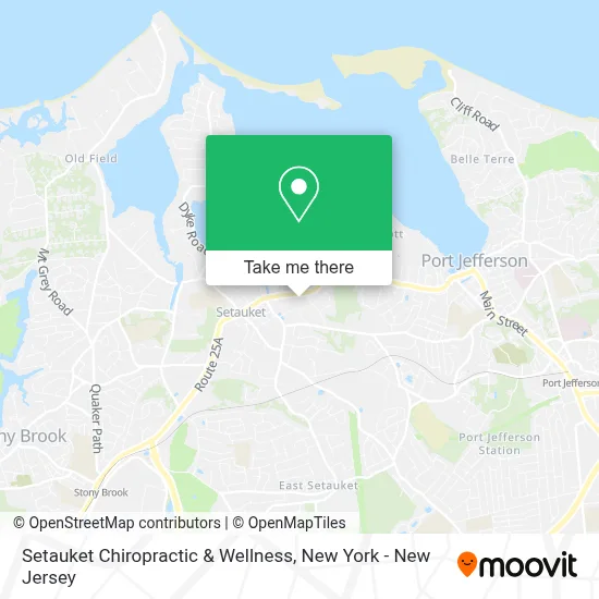 Setauket Chiropractic & Wellness map
