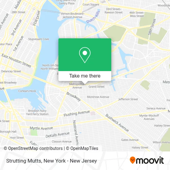 Strutting Mutts map