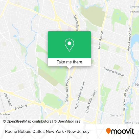 Roche Bobois Outlet map