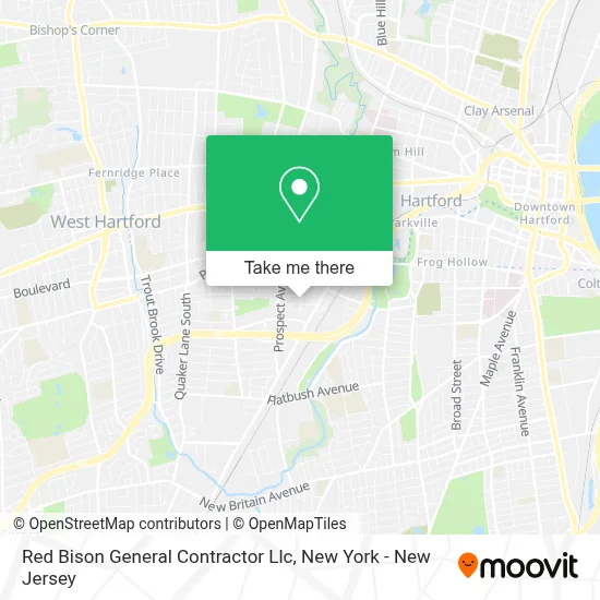 Red Bison General Contractor Llc map