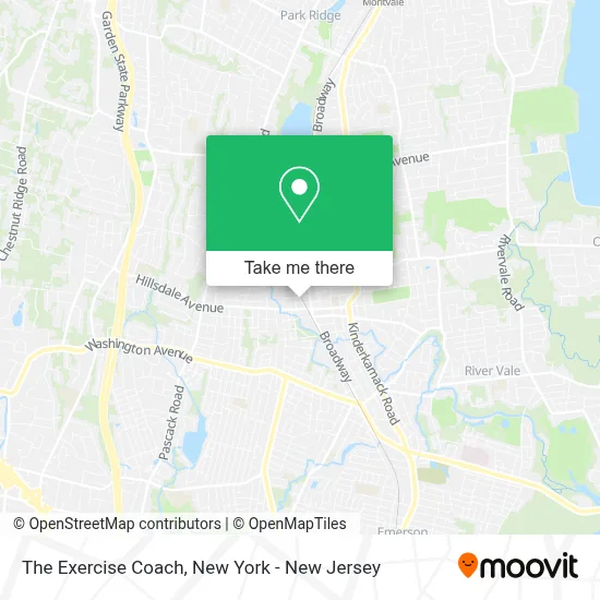 The Exercise Coach map