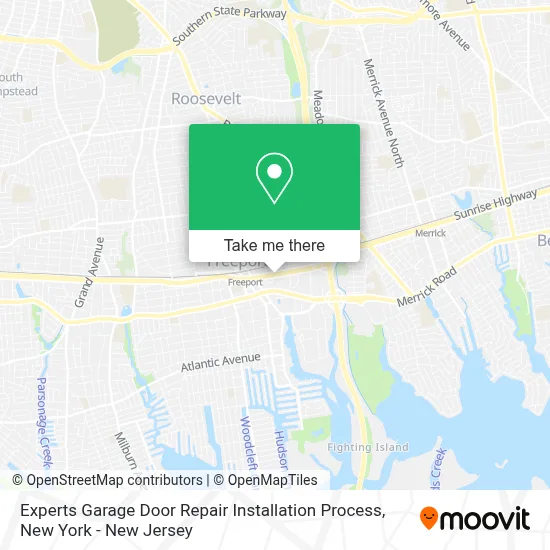 Experts Garage Door Repair Installation Process map