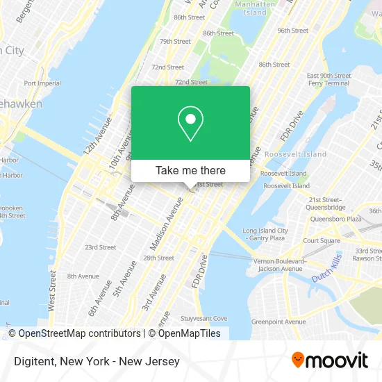 Digitent map