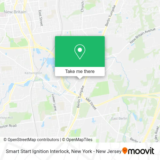 Smart Start Ignition Interlock map