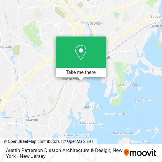 Austin Patterson Disston Architecture & Design map