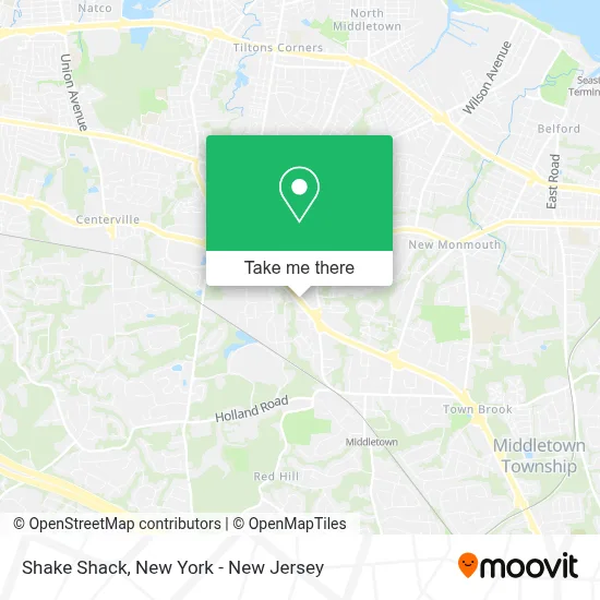 Shake Shack map