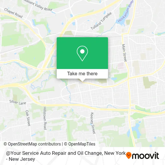 @Your Service Auto Repair and Oil Change map