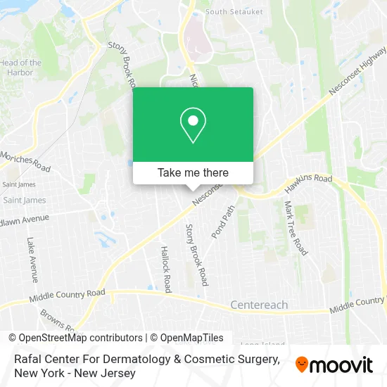 Rafal Center For Dermatology & Cosmetic Surgery map
