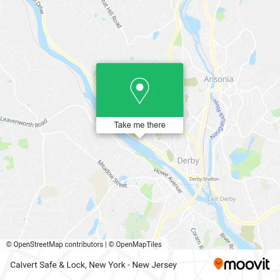 Calvert Safe & Lock map