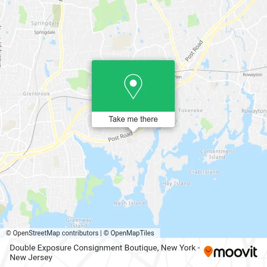 Double Exposure Consignment Boutique map
