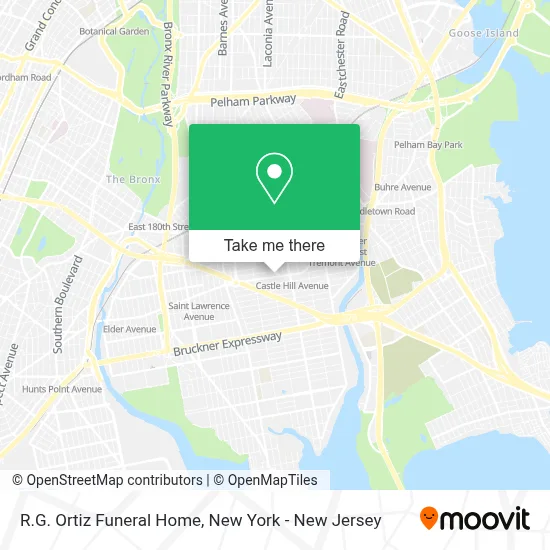 R.G. Ortiz Funeral Home map
