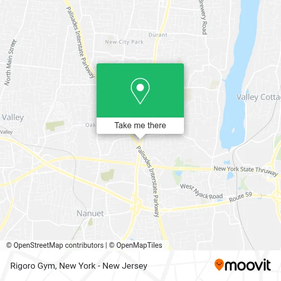 Rigoro Gym map