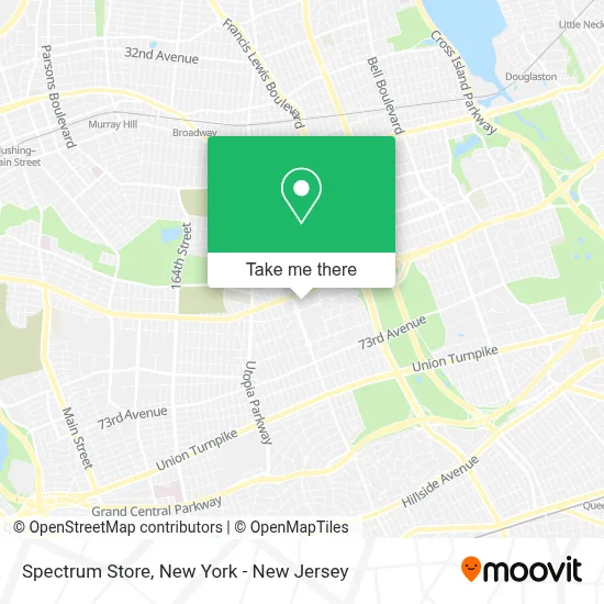 Spectrum Store map