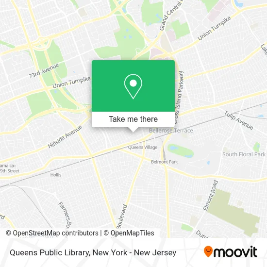 Queens Public Library map