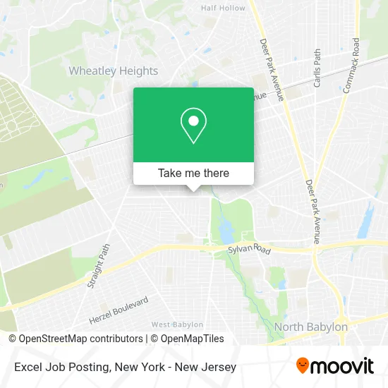 Excel Job Posting map