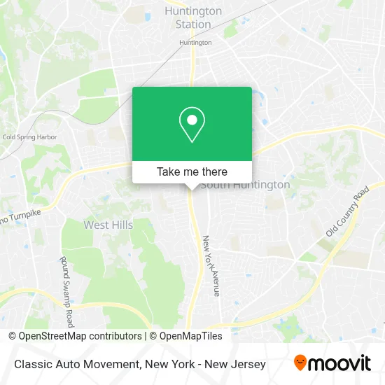 Classic Auto Movement map