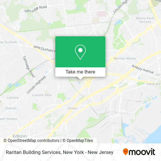 Raritan Building Services map