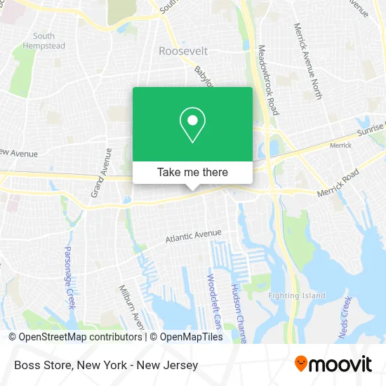 Boss Store map