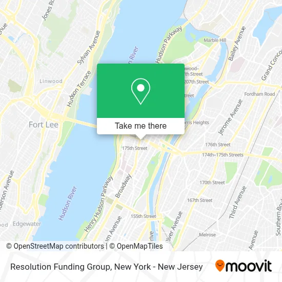 Resolution Funding Group map
