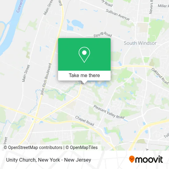 Unity Church map