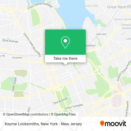 Keyme Locksmiths map