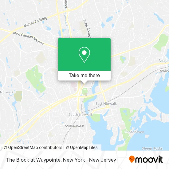 The Block at Waypointe map