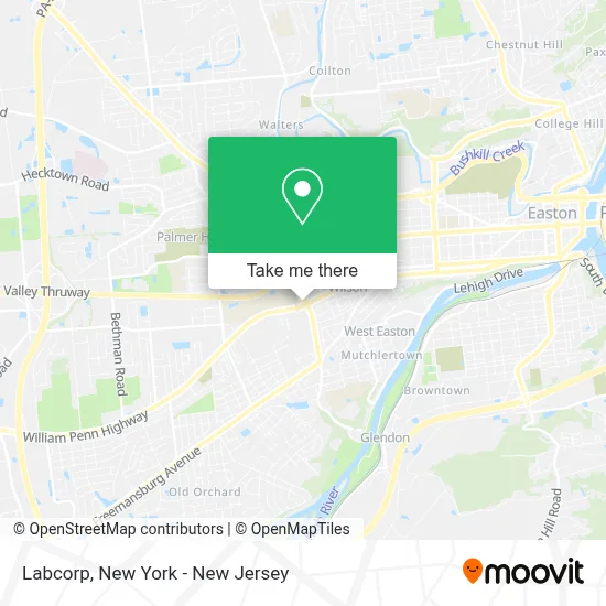 Labcorp map