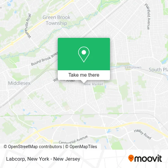 Labcorp map