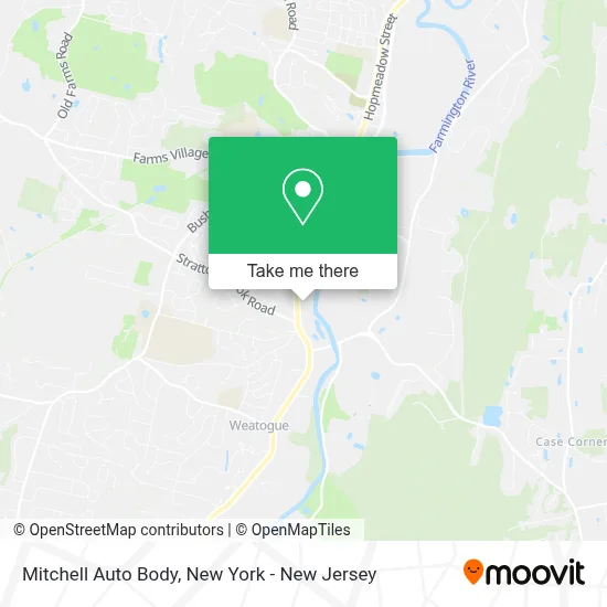 Mitchell Auto Body map