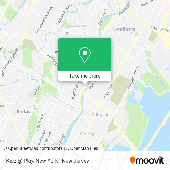 Kidz @ Play map