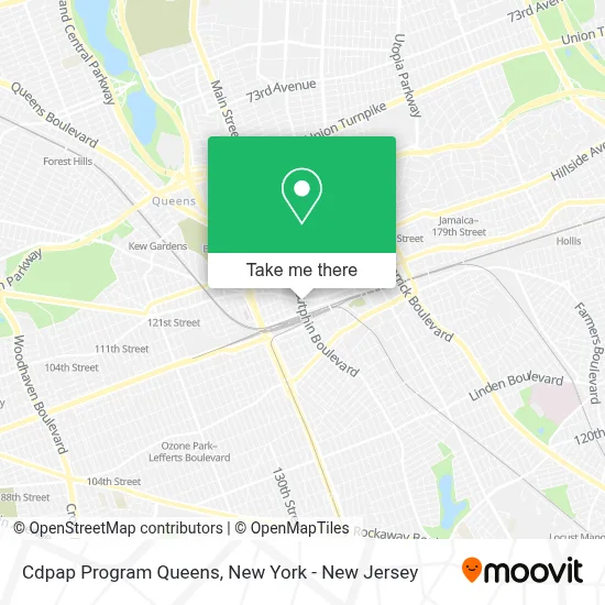 Cdpap Program Queens map