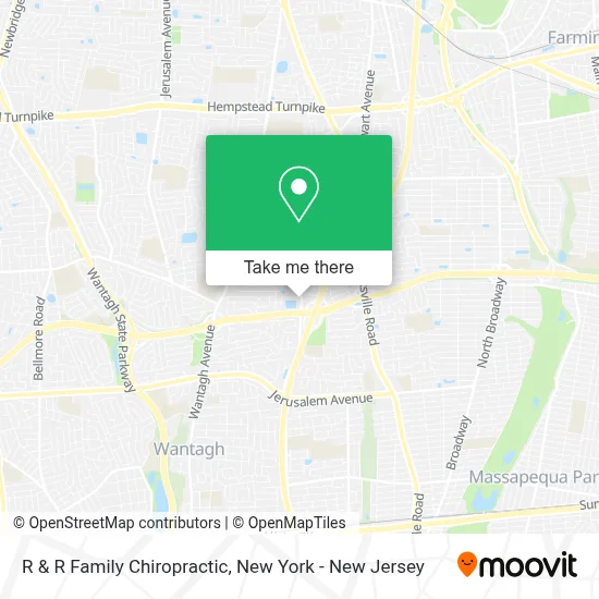R & R Family Chiropractic map