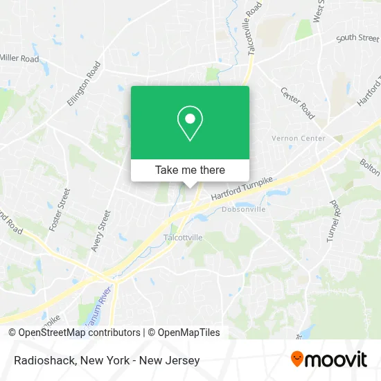 Radioshack map