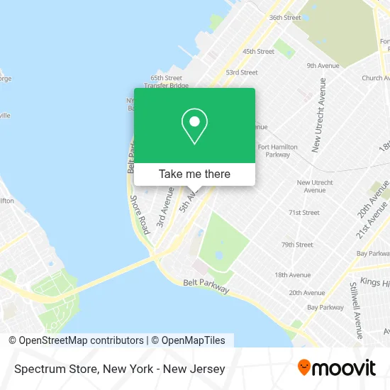Spectrum Store map