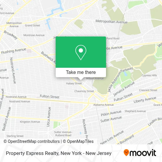 Property Express Realty map