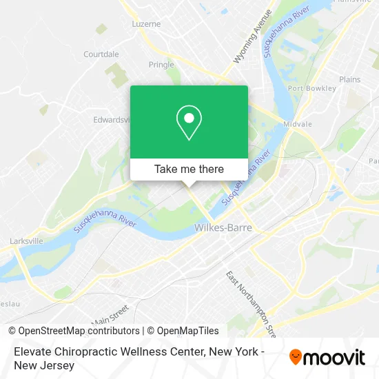 Elevate Chiropractic Wellness Center map
