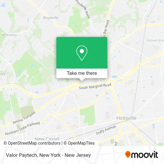 Valor Paytech map
