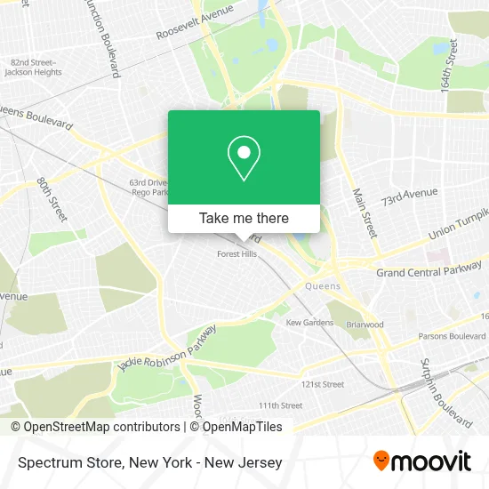 Spectrum Store map