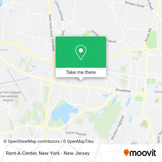 Rent-A-Center map