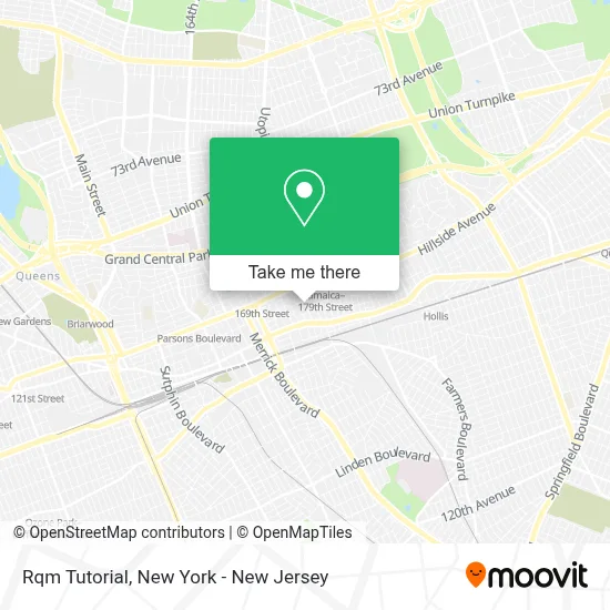 Rqm Tutorial map