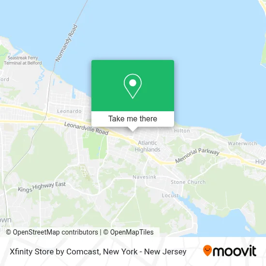 Xfinity Store by Comcast map