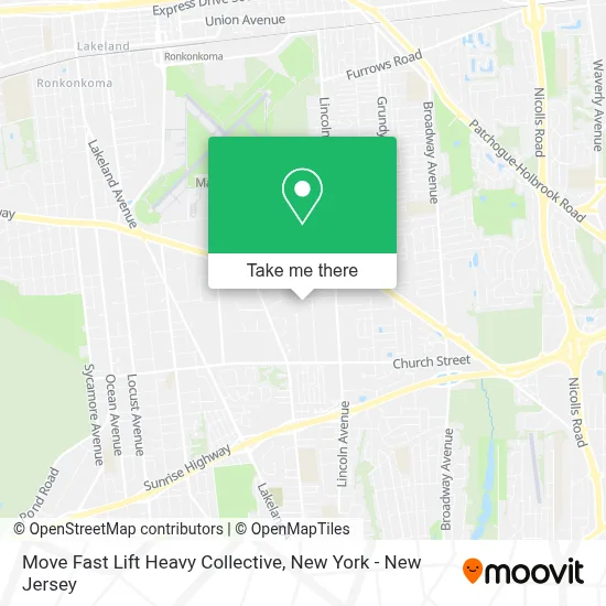 Move Fast Lift Heavy Collective map