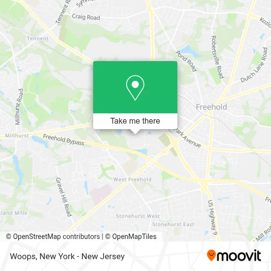 Woops map