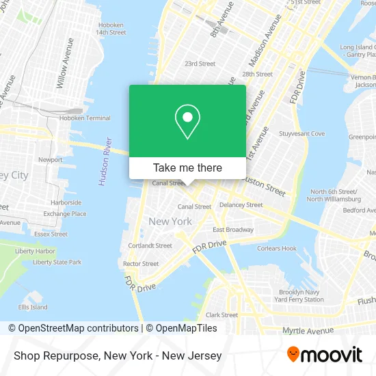 Shop Repurpose map