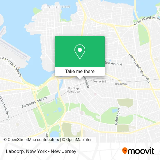 Labcorp map