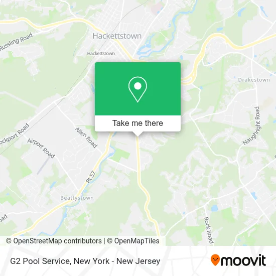 G2 Pool Service map