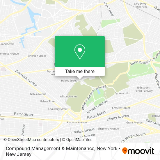 Compound Management & Maintenance map