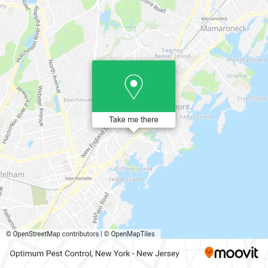 Optimum Pest Control map