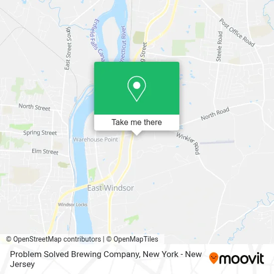 Problem Solved Brewing Company map