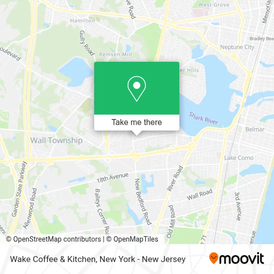 Wake Coffee & Kitchen map
